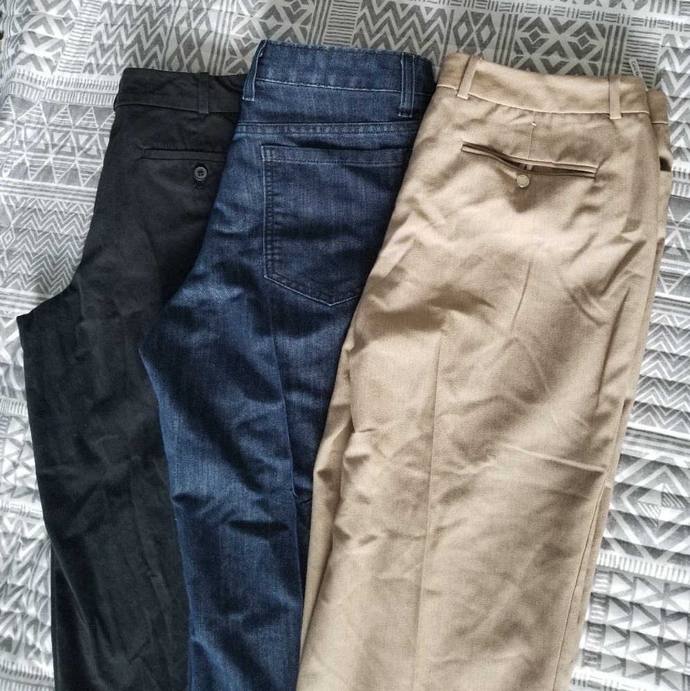 Lot of 3 Size 10 P Petite Career Capris